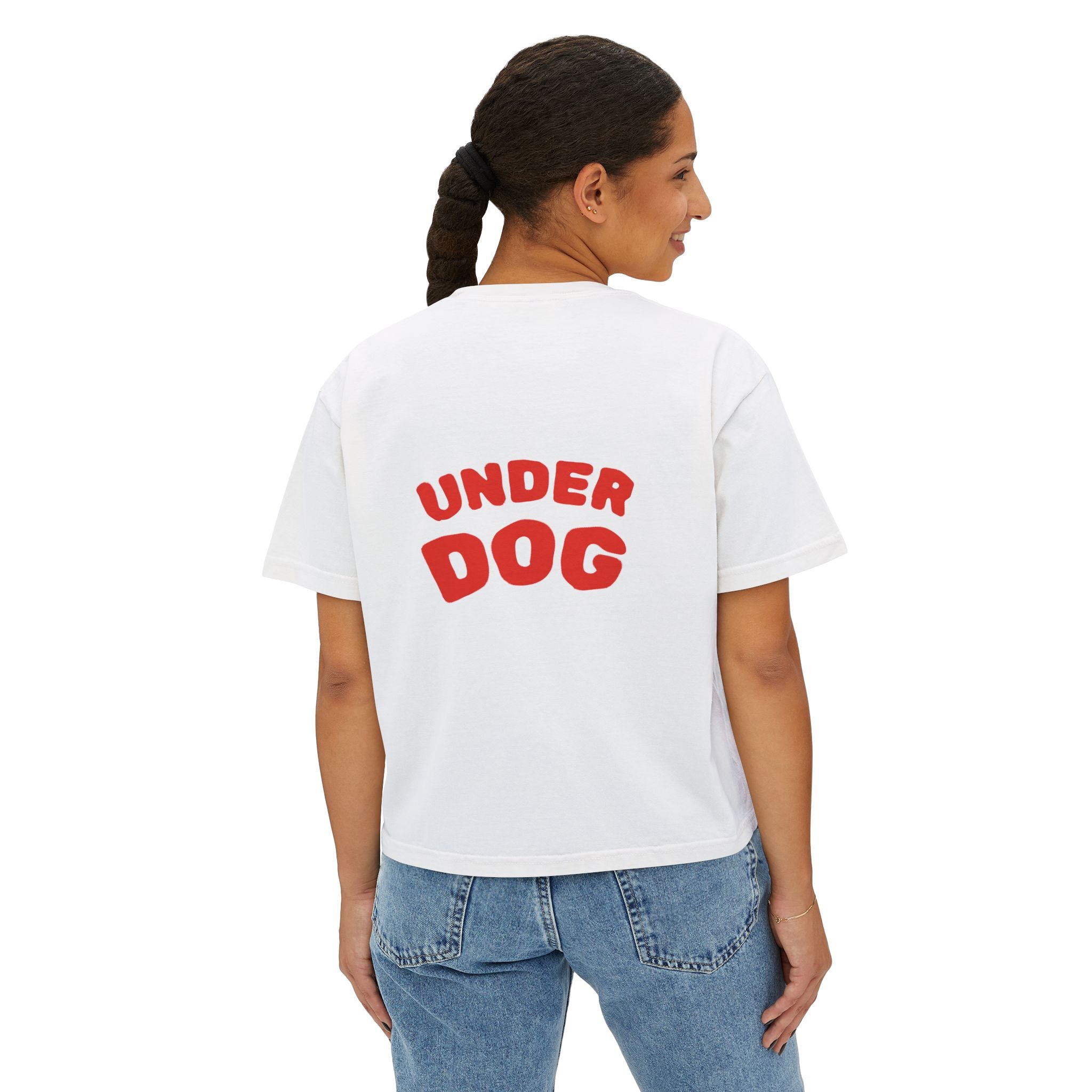 YOUR NAME + Underdog Boxy Tee