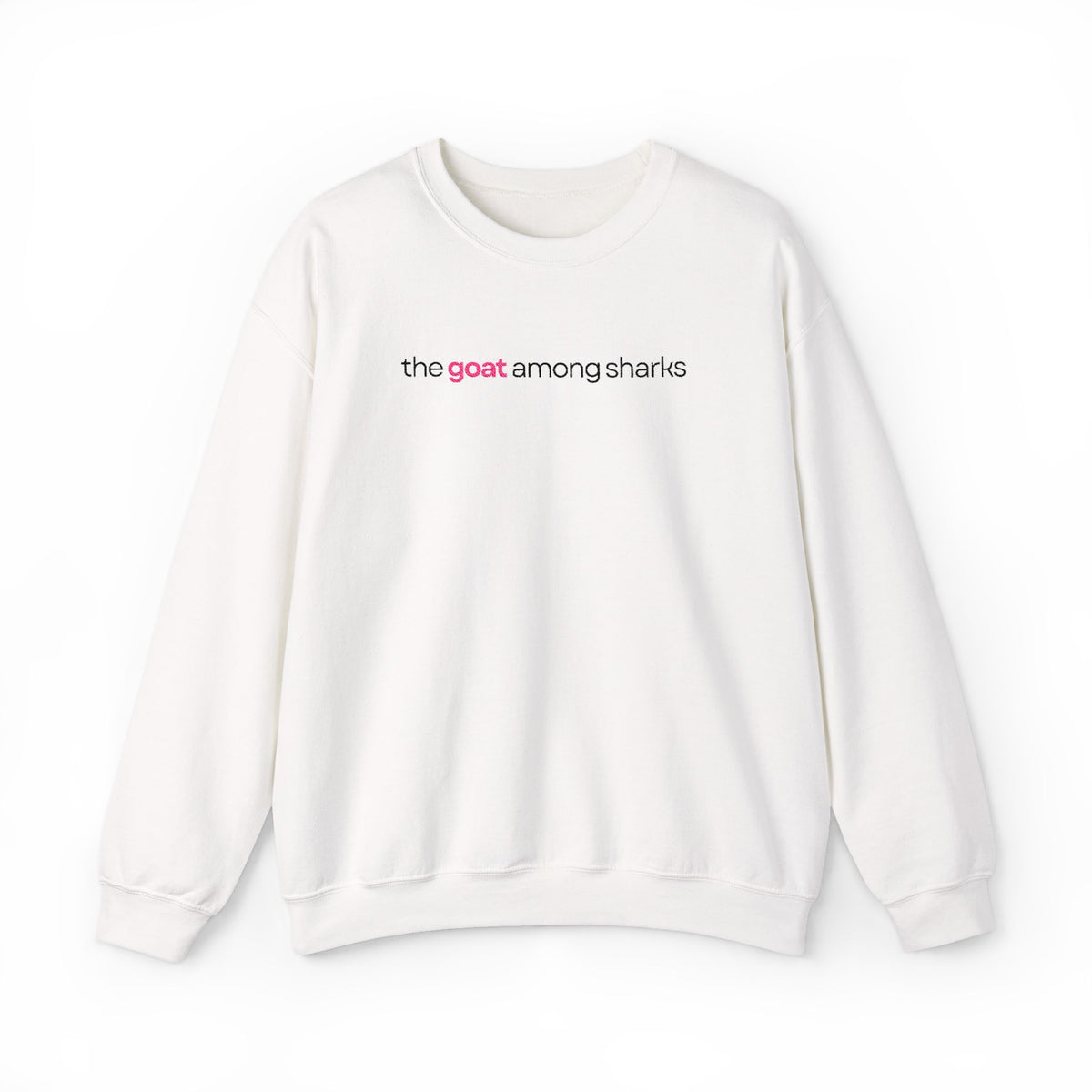The Goat Among Sharks Crewneck Sweatshirt