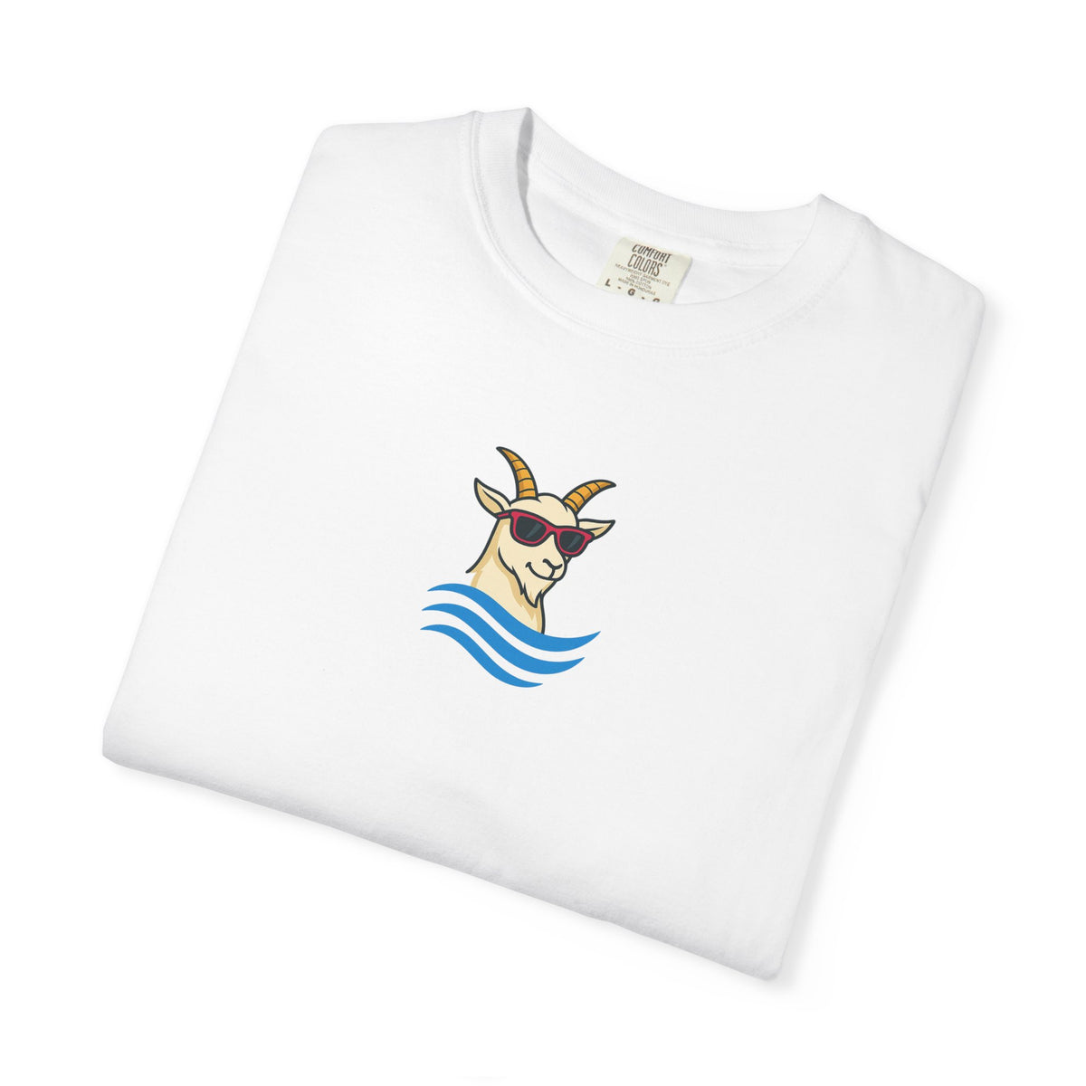 Goat Among Sharks  T-Shirt — Sunny the Goat