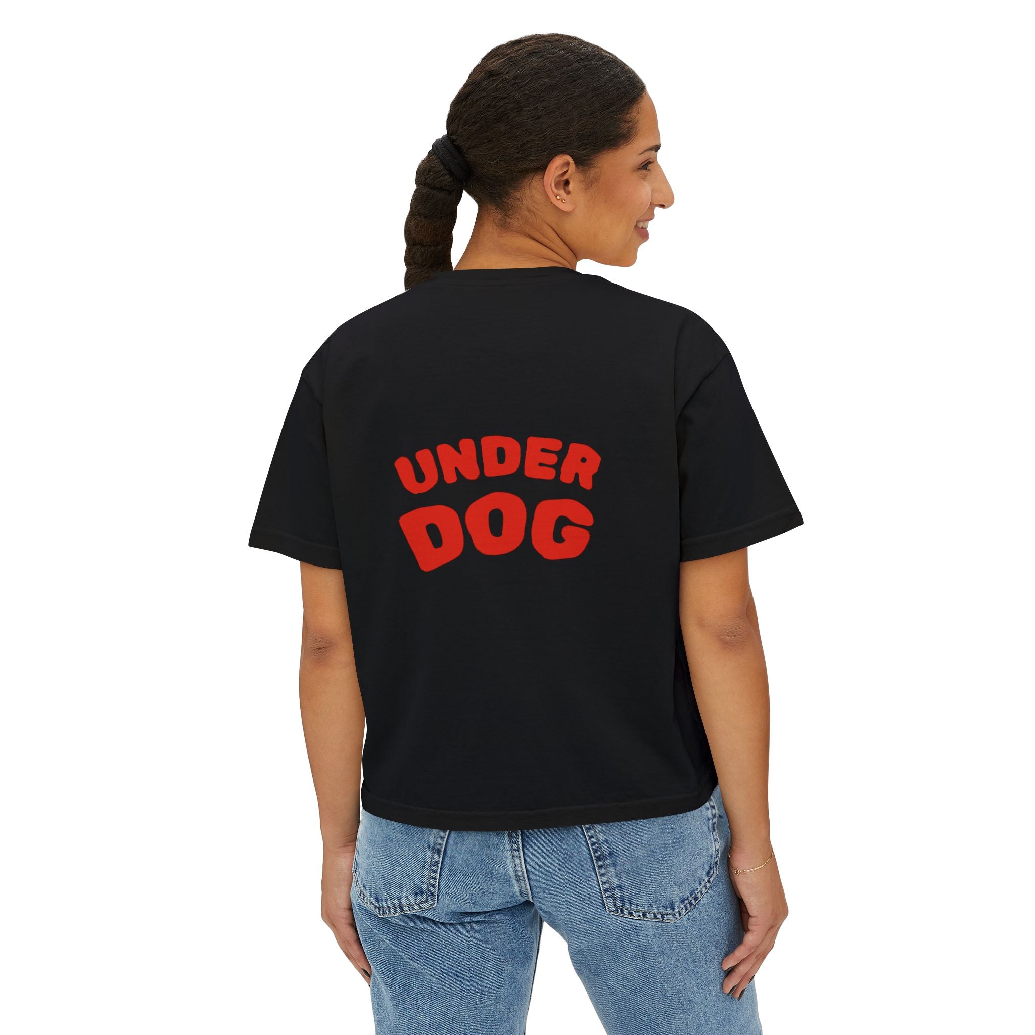 YOUR NAME + Underdog Boxy Tee
