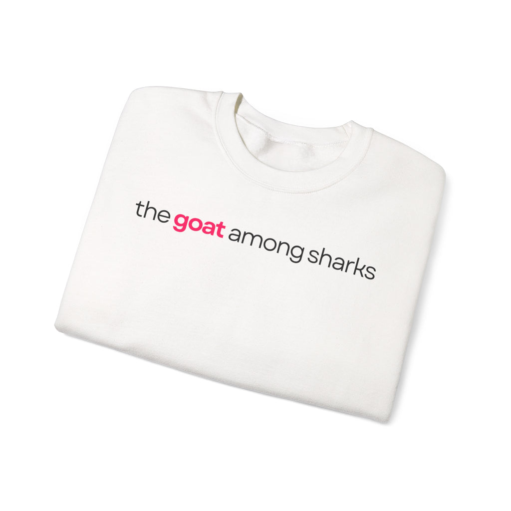 The Goat Among Sharks Crewneck Sweatshirt
