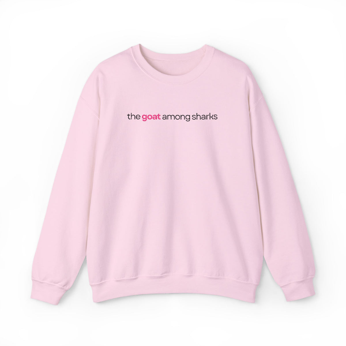 The Goat Among Sharks Crewneck Sweatshirt