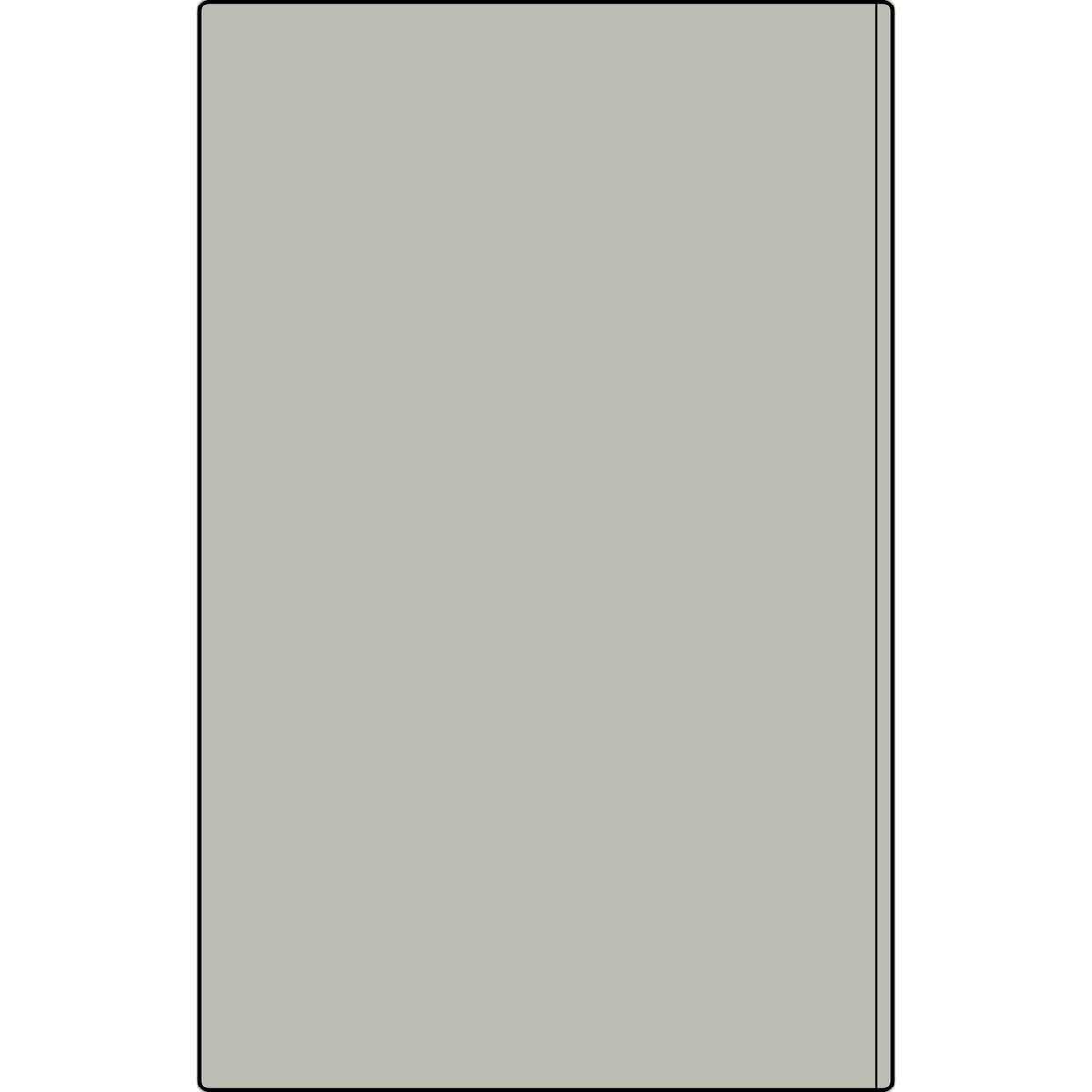GOATED Vegan Leather Journal — Engraved Minimalist Notebook for Writers & Entrepreneurs