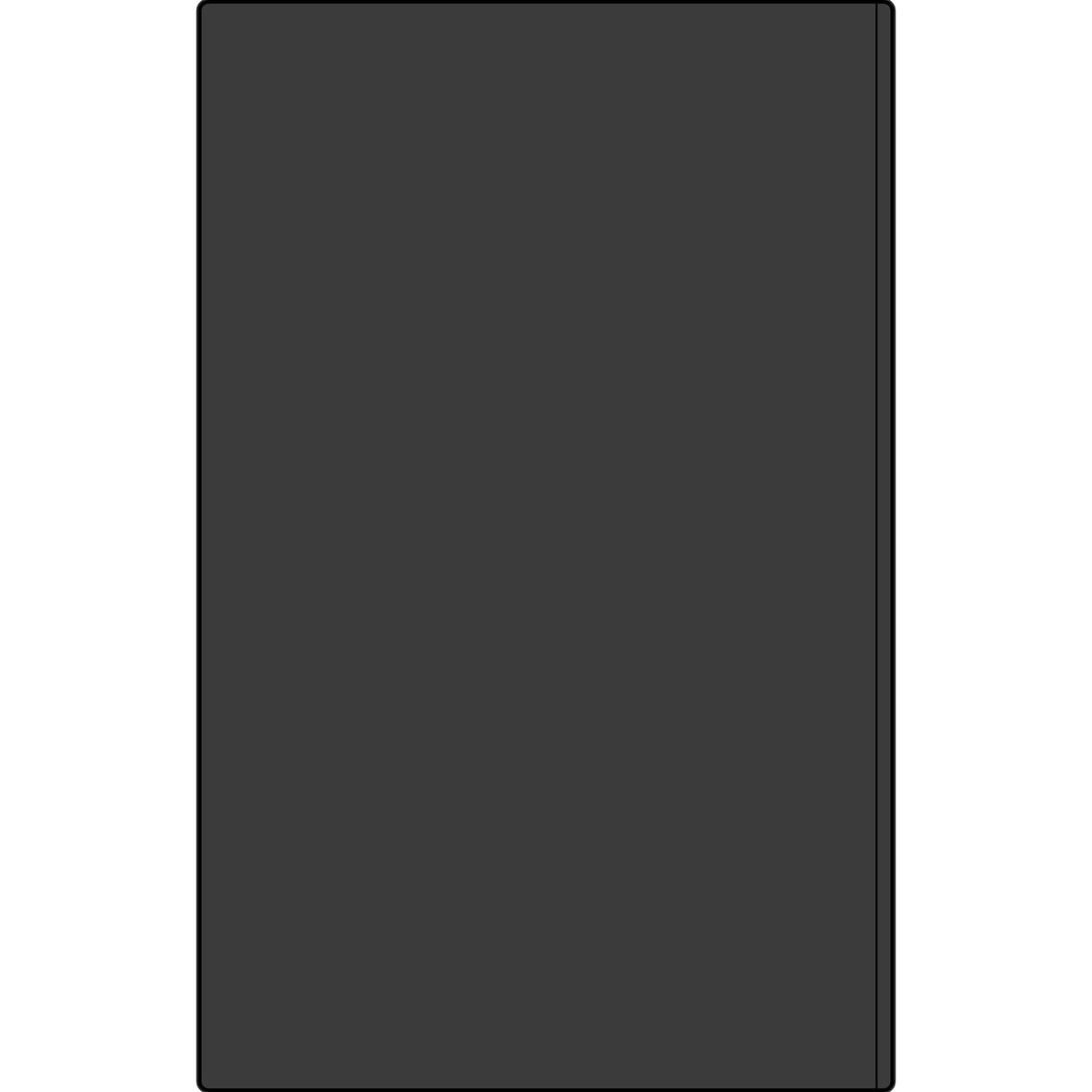 GOATED Vegan Leather Journal — Engraved Minimalist Notebook for Writers & Entrepreneurs