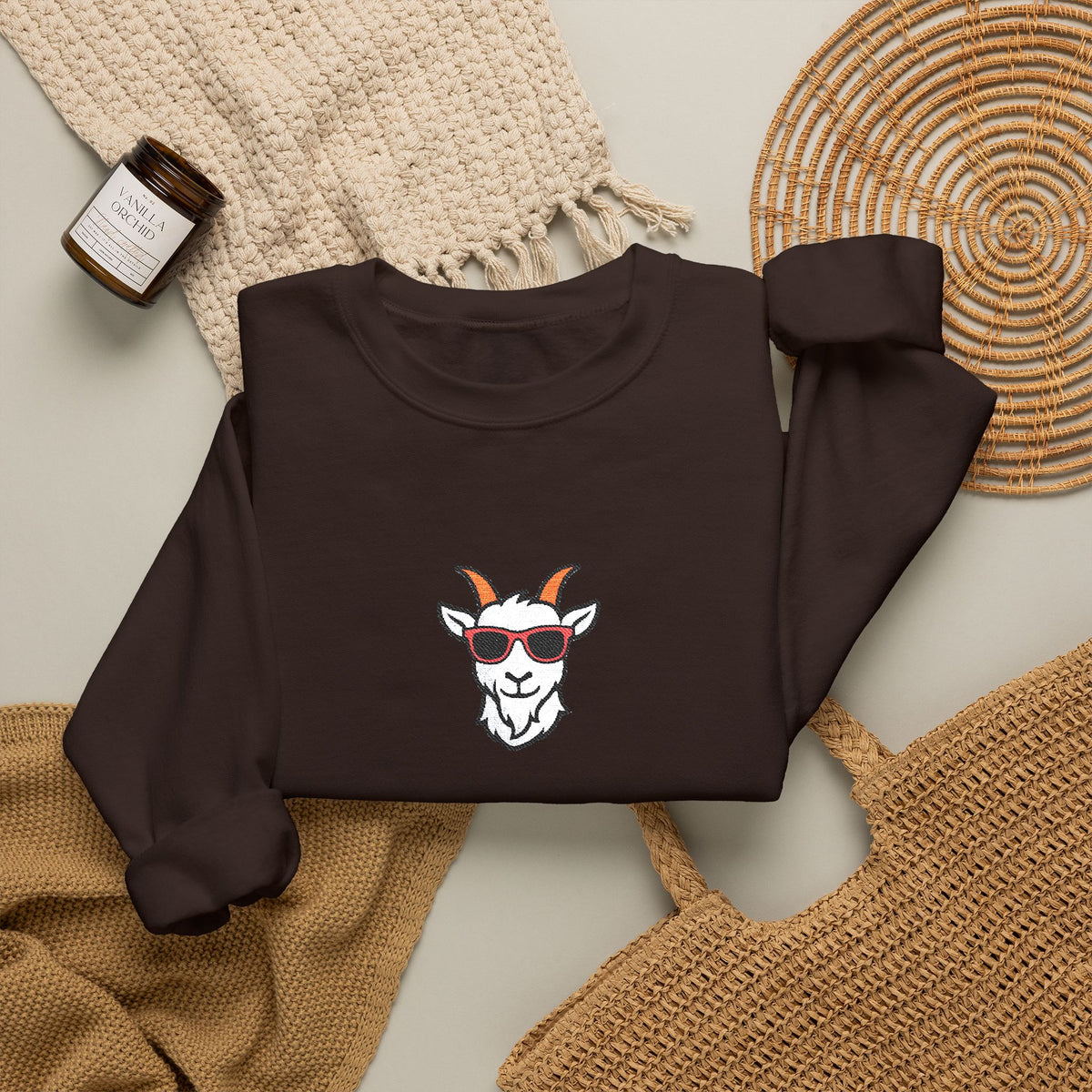 GOAT Sweatshirt with Custom Name