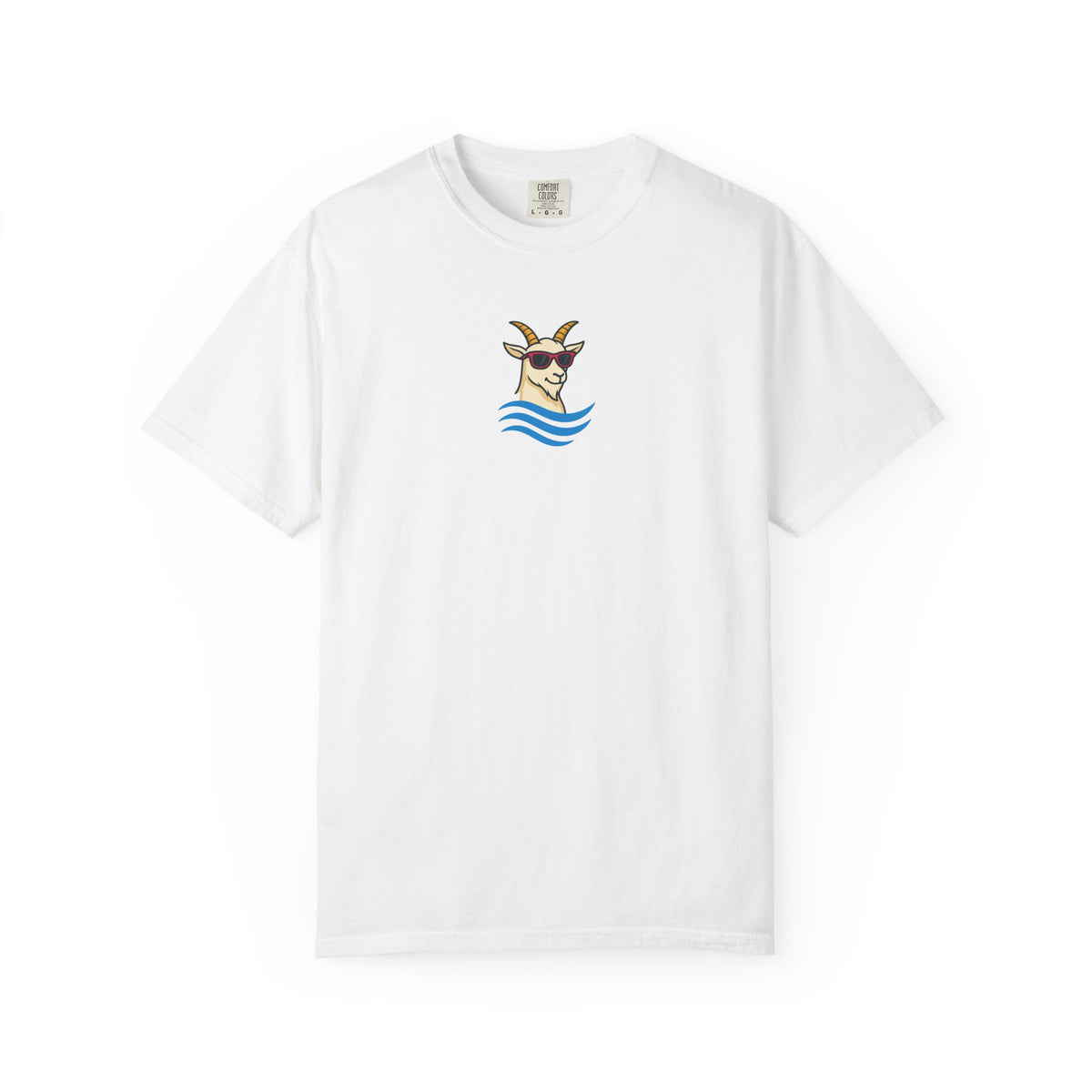 Goat Among Sharks  T-Shirt — Sunny the Goat