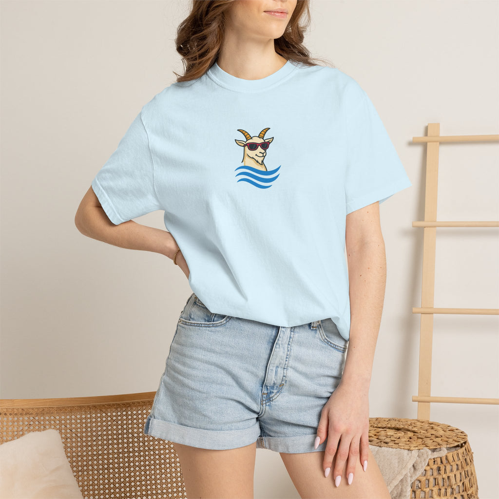 Goat Among Sharks  T-Shirt — Sunny the Goat