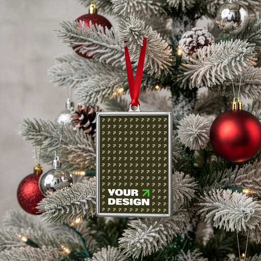 Custom Christmas Ornament Portrait (Add Your Design)