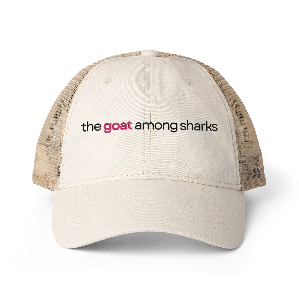 Women's Washed Mesh-Back Cap
