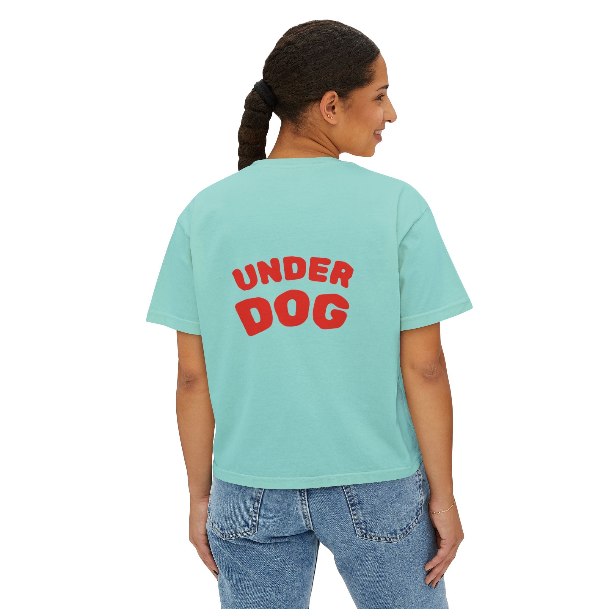 YOUR NAME + Underdog Boxy Tee