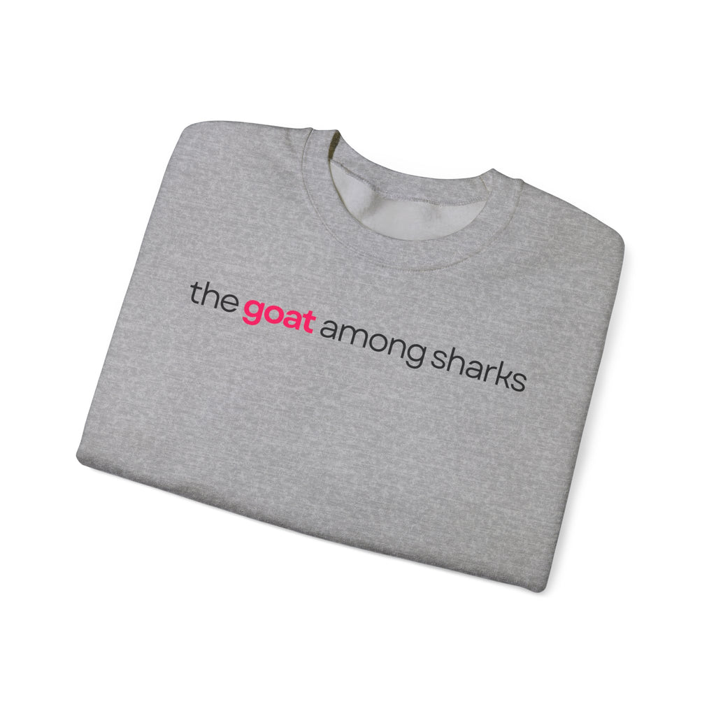 The Goat Among Sharks Crewneck Sweatshirt