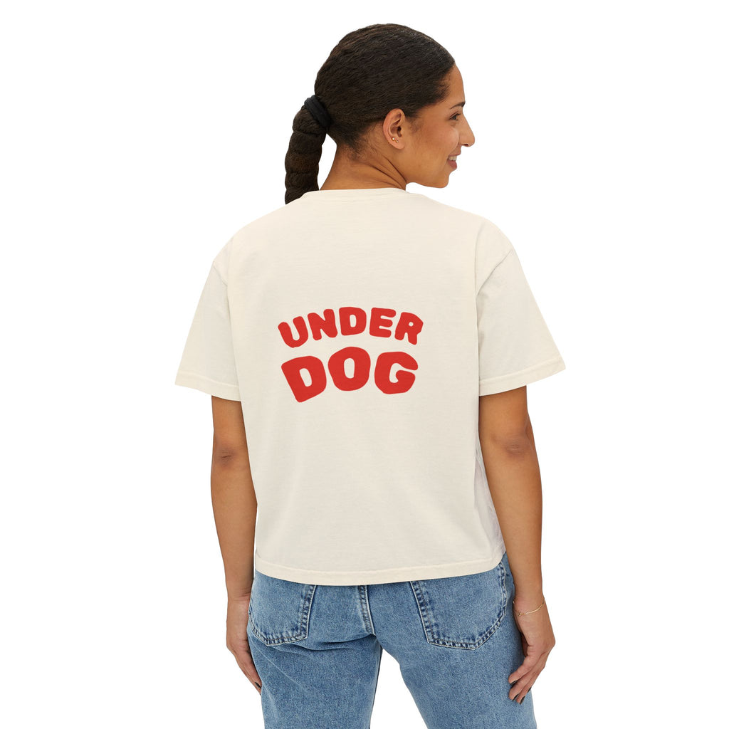 YOUR NAME + Underdog Boxy Tee