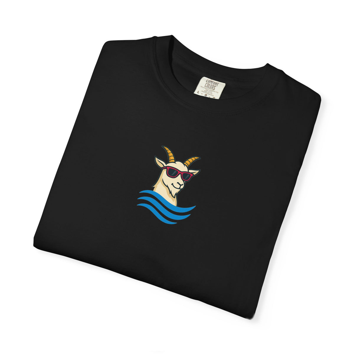 Goat Among Sharks  T-Shirt — Sunny the Goat