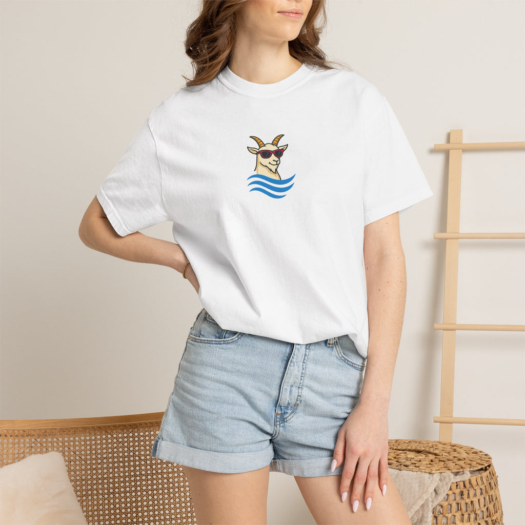 Goat Among Sharks  T-Shirt — Sunny the Goat