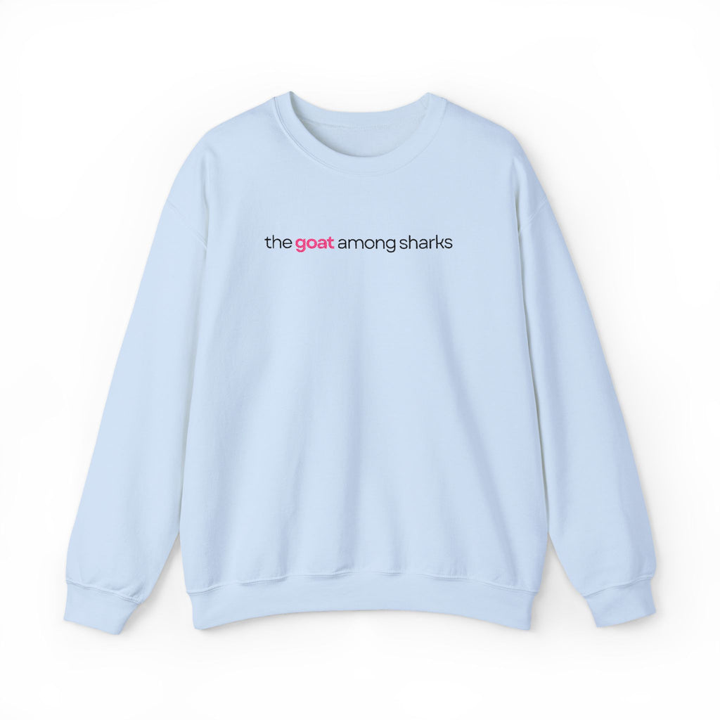 The Goat Among Sharks Crewneck Sweatshirt